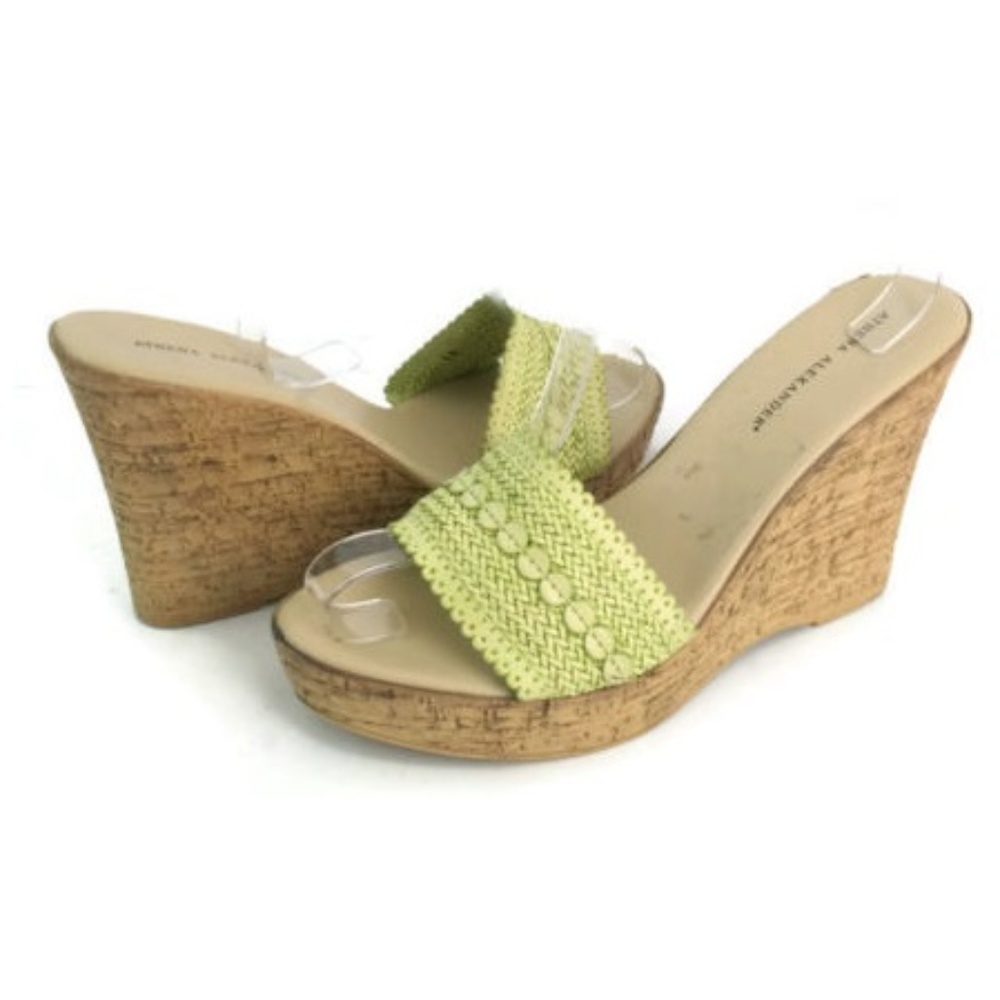 Athena Alexander Women's Green Sandals Size EU 41